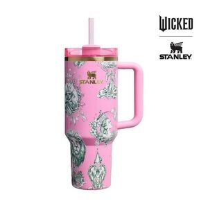 Stanley Wicked 40oz Pink Ozian Reprise Tumbler Limited Edition Glinda Elphaba